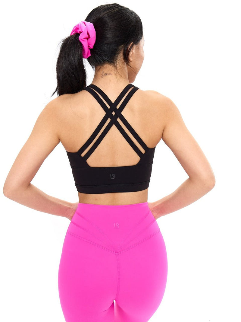 Rosita Sports Bra - Onyx Black