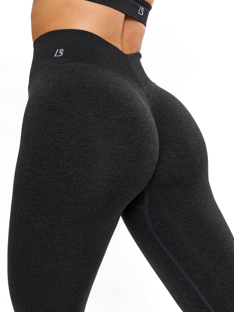 Vida Seamless Legging - Charcoal
