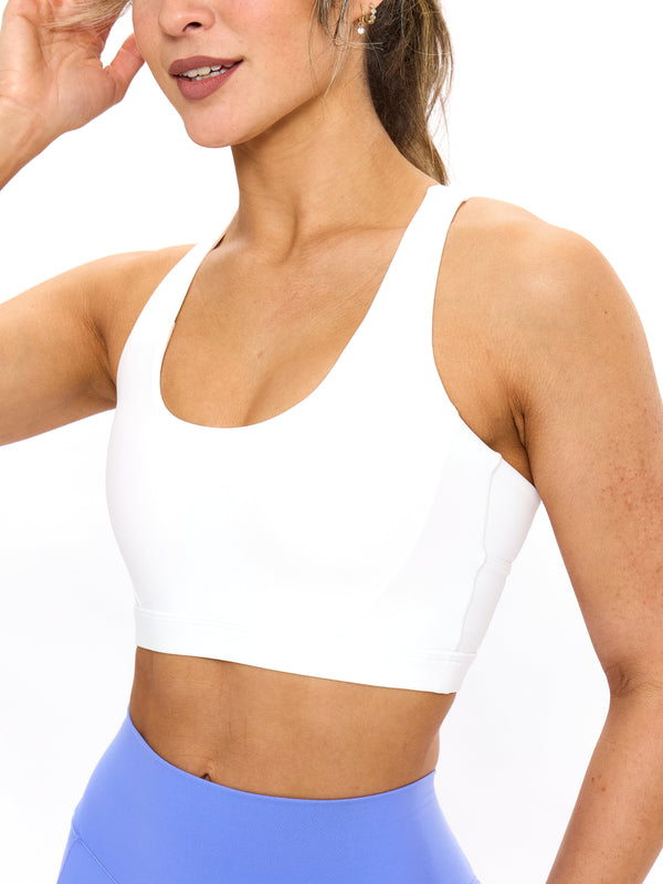 Rosita Sports Bra- White