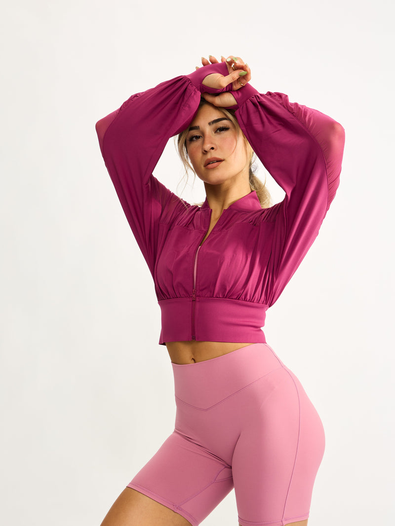 That Girl Jacket - Empire Rose