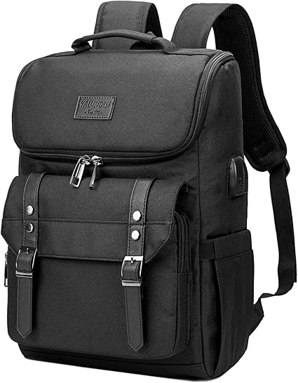 YALUNDISI Vintage Backpack Travel Laptop