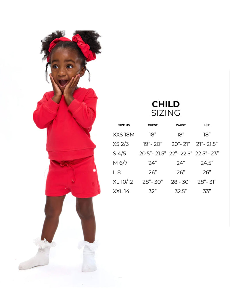 Mini Cloud Pullover - Salsa Red